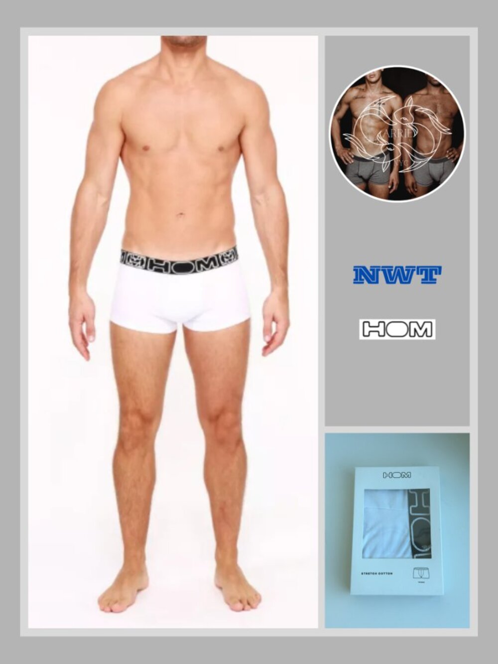 HOM - Bertrand Trunk - White (M)